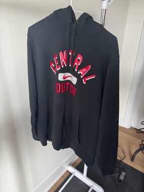 Men’s Nike hoodie Central College Dutch hoodie sweatshirt size Large